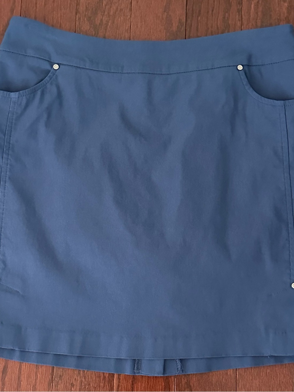 Tribal Brand Blue A-Line Skort with Pockets